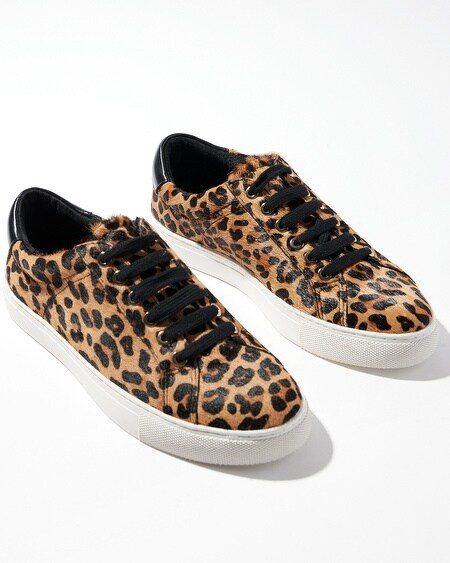 Holly Fashion Sneakers: Leopard – CoFi Leathers